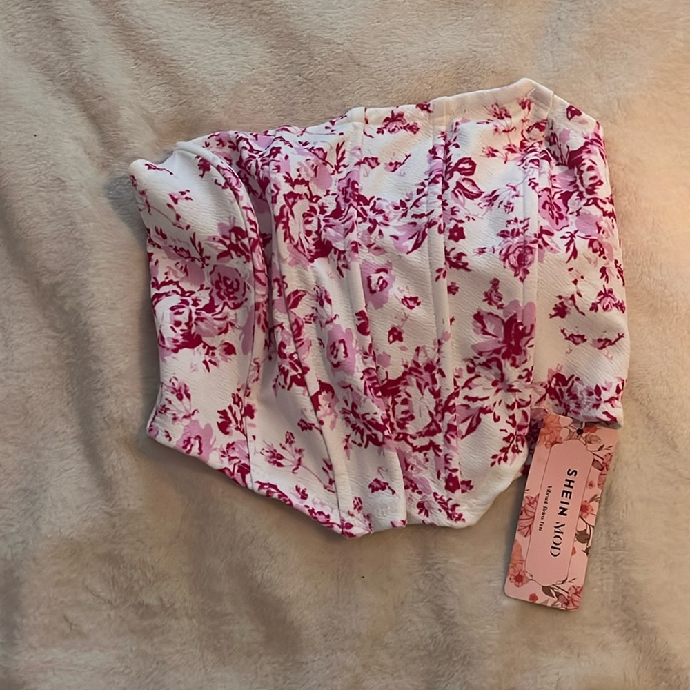SHEIN corset top